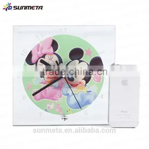 High Quarlity Sublimation Glass Photo Frame Can be Used for Clock thumbnail-2
