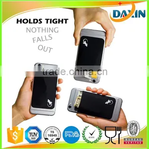 3M Sticker OEM Print Custom Mobile Phone Adhesive Silicone Credit Card/ID Card Holder thumbnail-2