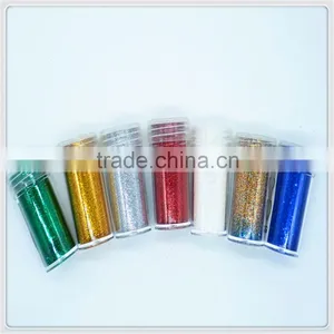 Nail Art Rose Red Glitter Powder thumbnail-2
