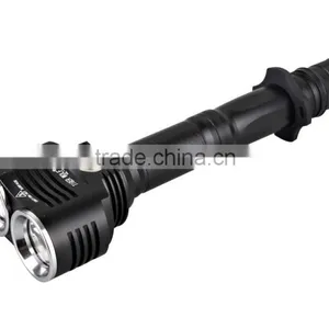 Super Power Rechargeable Aluminium Flashlight LED Torch Light thumbnail-1