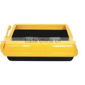 Big Square Cat Litter Pan With New Scoop thumbnail-1
