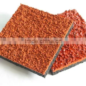 IAAF Certificated Sandwich System Polyurethane Athletic Running Track thumbnail-2