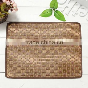 Hot Sale!! Pet Dog Cat Hot Summer Cooling Bed Straw Tatami Bamboo Cozy Sleep Pad Mat S 37*28cm Lowest Price thumbnail-3