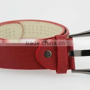 Women's Porpular Studded 35Mm PU Leather Belt With Hematite Buckle thumbnail-4