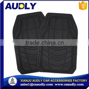 Rubber Floor Mats - Heavy Duty Rubber Liners for Cars Trucks & SUVs thumbnail-2