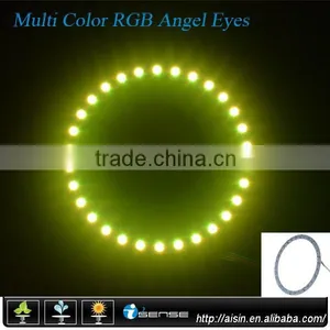 5050smd RGB 60 40 50 mm Angle Eyes Halo Rings Head Light Auto Parts Toyotas Hilux thumbnail-4