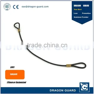 Dragon Guard Wholesale L001 Loop to Loop Plastic Security EAS Double Loop Lanyard thumbnail-2