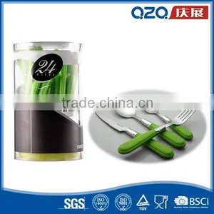 Antiskid Easy to Clean Exquisite Anti-scald Kitchen Knife Fork Spoon thumbnail-1