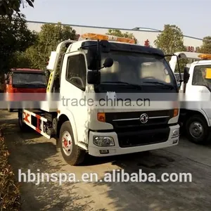 China Factory Sale Dongfeng 160HP Wrecker Truck thumbnail-2