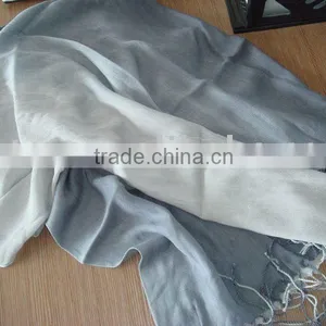 Overgoing Color and Gradient Color Pashmina Scarf thumbnail-1