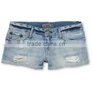 Women Girl Jeans Shorts thumbnail-1