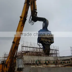 Hydraulic Vibratory Pile Driver Hammer for Driving Sheet Piles Quality Choice thumbnail-4