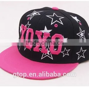 Baseball Cap Hip Hop Flat Snapback Visor Hat Letter Embroidery Printing thumbnail-2