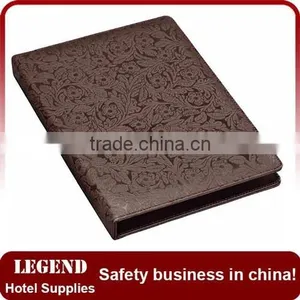 Ailbaba 3-ring Leather Portfolio Binder,guest Directory thumbnail-1
