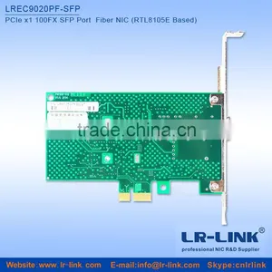 PCI Express x1 100FX SFP Port Optical Network Card thumbnail-4