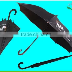 Wooden Handle Mens Umbrella thumbnail-1