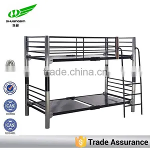 Double Black Metal Bed thumbnail-6