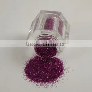 0.2mm PET Pink Glitter Powder thumbnail-2