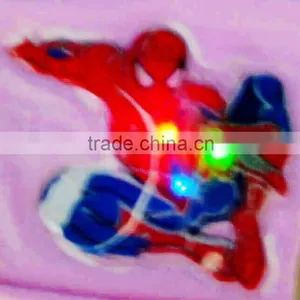 Printing PVC Spider Cartoon Sticker Lighted Kid Led Cartoon T Shirt Sticker thumbnail-1
