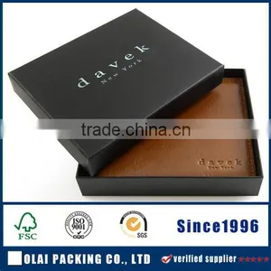 Custom Kraft Paper Wallet Packaging Box thumbnail-1