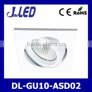 Ceiling White Suqare Double Downlight thumbnail-1