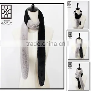 Own Design Fake Fur Long Scarf thumbnail-1