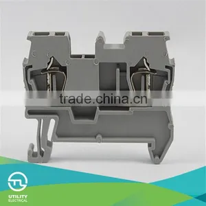 Pcb Spring Contact Type CE VDE UL Two-Lead Through-type Wiring Termianls 1.5mm2 Wire Size Phoenix Material thumbnail-1