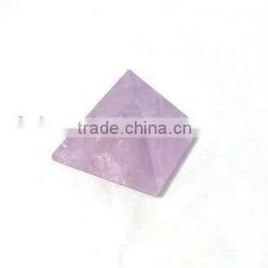 Natural Rock Amethyst Crystal Quartz Pyramid thumbnail-1