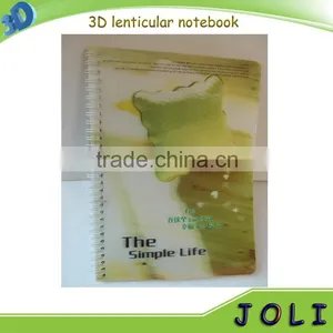 Customized 3d Lenticular Notebook, 3d Cover Notebook thumbnail-2