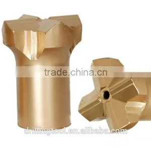 32~40mm Chisel/cross/button Bits in Stock 12 Degree Taper Cross Bit thumbnail-2