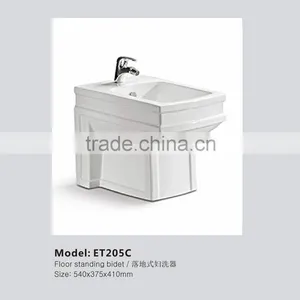 Modern Bathroom Wash Bidet With Faucet Hole ET205C thumbnail-1