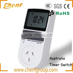 CE Approval LCD Weekly Digital Auto off Programmable Timer Switch thumbnail-1