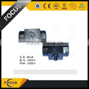 LIUGONG Wheel Loader Stop Valve With Cheap Price 12C0211 thumbnail-1