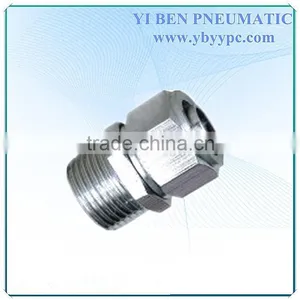 KLC Series Male Straightb Pneumatic Brass Fittings thumbnail-1