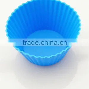Navy Blue Greasproof Wholesale Cupcake Liners thumbnail-1