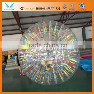 3m Dia Glowing Inflatable Zorb Ball,Body Zorb Ball,Zorb Ball Rental thumbnail-1