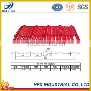 High Quality Prepainted Steel Glazed Tile thumbnail-2