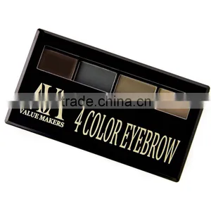 Value Makers Logo 4 Color Eyebrow Powder Palette and Eyebrow Stencil thumbnail-6