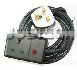 U.K.1-Outlet Power Strip With W/Child Protect thumbnail-1
