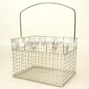 Handmade Stainless Picnic Basket thumbnail-1