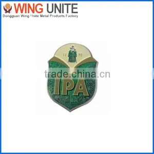 Metal Rectangular Button Made Metal Badges thumbnail-1