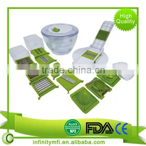 2016 New Product All In 1 Salad Maker,Fruits and Vegetables Slicer Kitchen Tools thumbnail-1