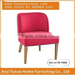 Mini Upholstery Chair,Starbucks Use,Rubber Wood&fabric,piping Around,TB-7468A thumbnail-1