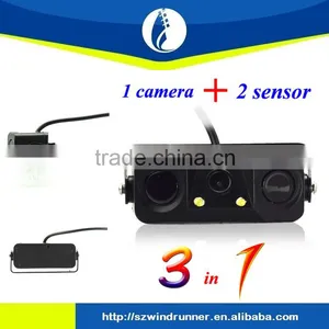 3 IN 1 Car Camera + 2 Parking Sensor thumbnail-1