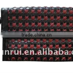 2012 Latest Fashion Woven Leather Evening Bag thumbnail-1