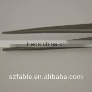 Gemstone and Diamond Tweezers With Lock and Groove thumbnail-1
