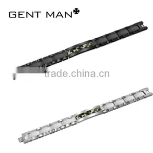 Latest Jewelry Design Camo Design Unique Stianless Steel Bracelet Watch thumbnail-6
