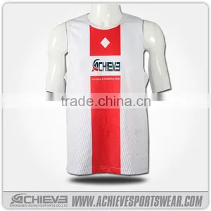 Custom Dri Fit Blank Gym Mens Stringer Singlet Running Wear thumbnail-1