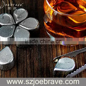 Raindrop Stainless Steel Whiskey Stones, Ice Cubes,reusable Ice Cubes,Chilling Wine Ice Cubes thumbnail-4