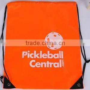 Cheap Promotional Recycled Colorful Polyester Outdoor Sports Drawstring Bags thumbnail-2